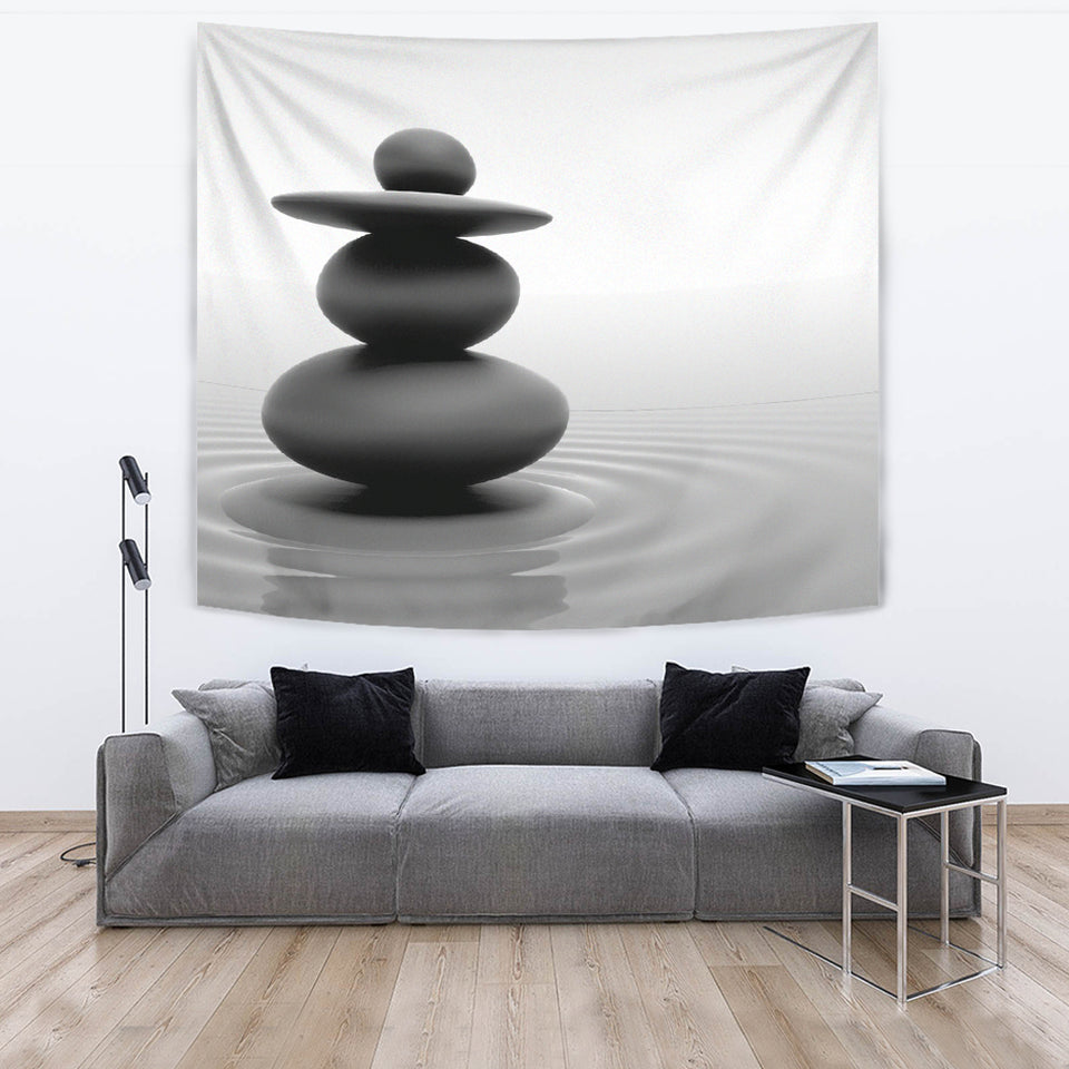 Zen Stones Tapestry