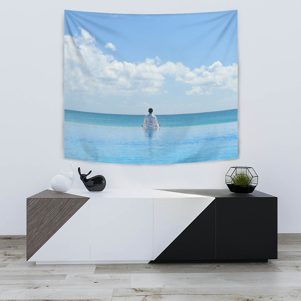 Peaceful Meditation Tapestry