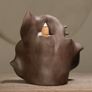 Meditating Buddha Backflow Incense Burner