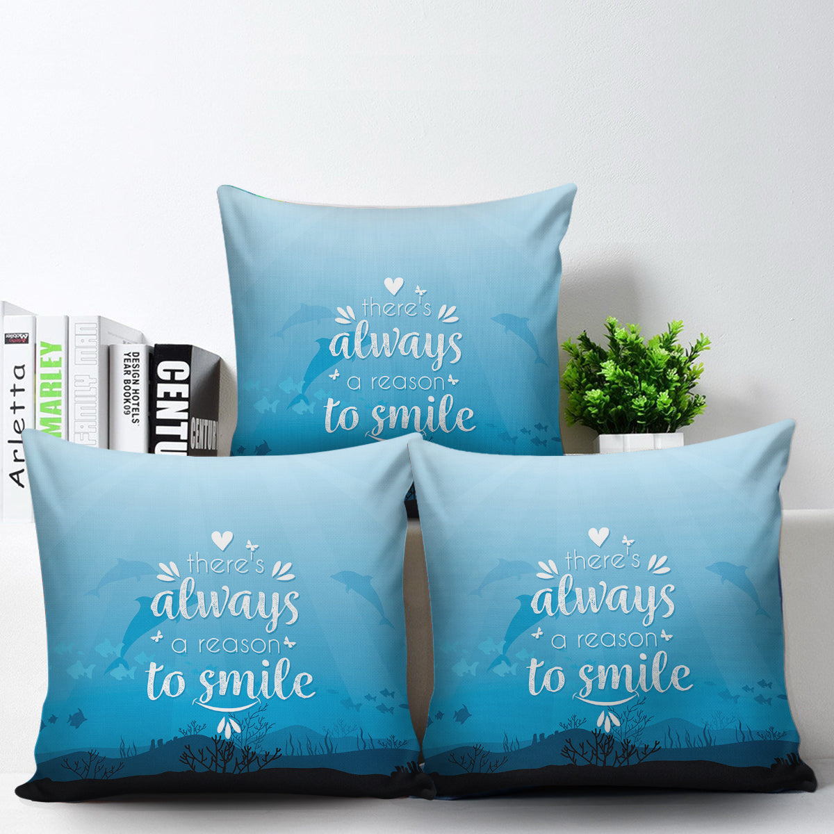 Smile best sale pillow cover