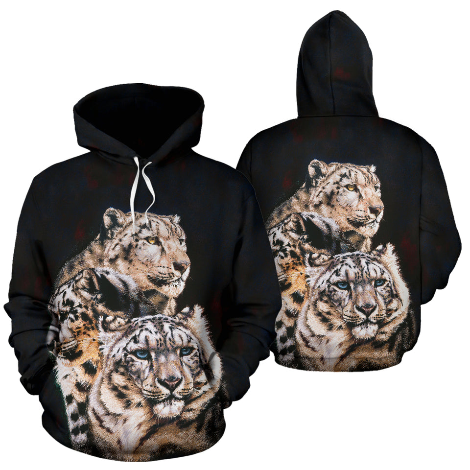 Snow Leopard Hoodie